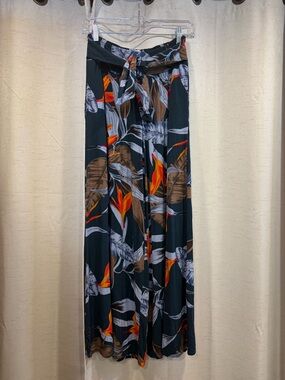 Patrons of Peace wide leg tropical print pants